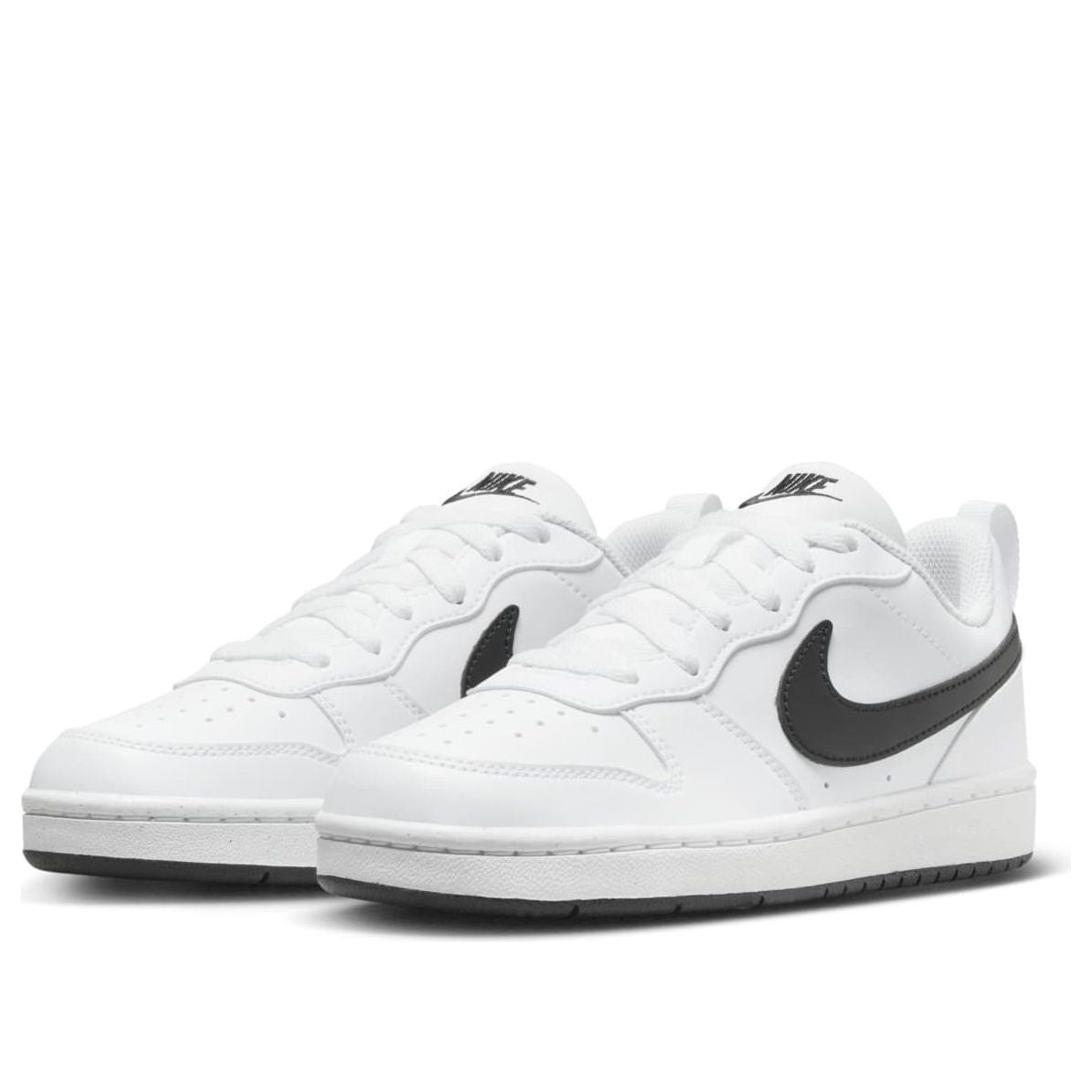 (GS) Nike Court Borough Low Recraft 'White Black' DV5456-104