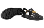 Gucci Black Rubber Buckle Strap Sandal 'Black' 463463-J8700-1000