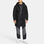 Men's Air Jordan Gore-Tex 2-In-1 Detachable Stay Warm Hooded Big Pocket Padded Black Jacket DC0063-010