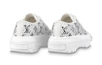 (WMNS) LOUIS VUITTON LV Squad Sneakers 'White with Crystal Monogram' 1A9RZ8