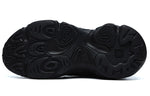 (WMNS) FILA FUSION Chunky Sneakers 'Black Silver' T12W141105FBK