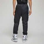 Men's Air Jordan Solid Color Logo Training Casual Bundle Feet Sports Pants/Trousers/Joggers Black DM1870-010