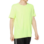 adidas Running Sports Round Neck Short Sleeve Fluorescence Yellow DQ1850