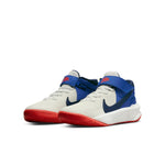 (GS) Nike Team Hustle D10 FlyEase 'White Game Royal' DD7303-103
