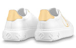 (WMNS) LOUIS VUITTON LV Time Out Sneakers 'White Gold' 1A8NI9