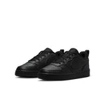 (GS) Nike Court Borough Low Recraft 'Triple Black' DV5456-002
