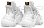 (WMNS) LOUIS VUITTON LV Archlight Sneakers 'White Mini Monogram Silver' 1ABVFL