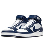 (GS) Nike Court Borough Mid 2 'White Signal Blue' CD7782-107