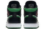 Air Jordan 1 Mid 'Green Toe' 554724-067