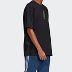 adidas originals Back Graffiti Printing Short Sleeve Black GK7223