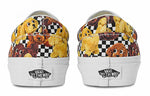 Vans Slip-On Pattern Low Tops Casual Skateboarding Shoes Unisex Multi-Color VN0A7VCFDMV