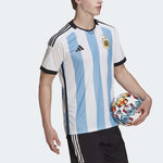 adidas Argentina 22/23 World Cup Home Jersey 'Blue White' HF2158