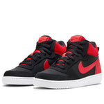 (GS) Nike Court Borough Mid Sneakers Black/Red 839977-002