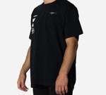 Off-White Back Photo Printing Short Sleeve Loose Fit Black OMAA038E191850051088