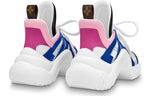 (WMNS) LOUIS VUITTON LV ARCHLIGHT Sports Shoes Blue/White/Pink 1A65SM