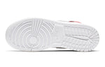 (GS) Air Jordan 1 Mid 'White Black Gym Red' 554725-116