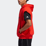 adidas Dm Ss Printing Sports Sleeveless Red FR5747
