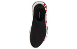 (WMNS) Balenciaga Speed Trainer 'Midsole Graffiti - Black Red' 605942W05GE1095