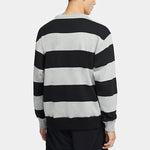 Nike MENS SB Skateboard Striped Skate Sports Crew-neck Grey Gray CV4310-063