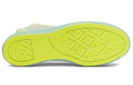 (WMNS) Converse Translucent Mesh Utility Chuck Taylor All Star High Top Volt-White 'Yellow Blue White' 567369C
