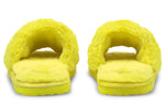 (WMNS) PUMA Fluff Slides 'Fluo Yellow' 384937-04