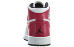(GS) Air Jordan 1 Retro High 'White Sport Fuchsia' 332148-108