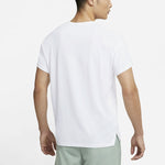 Nike Pro Dri-FIT Sports Training Quick-dry Crewneck Short Sleeve Men's White CZ1182-100