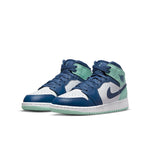 (GS) Air Jordan 1 Mid 'Blue Mint' 554725-413