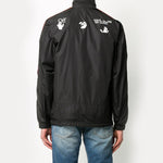Off-White FW20 Logo Printing Jacket Men Black OMEA233E20FAB0011001