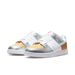 (WMNS) Nike Dunk Low SE 'Silver Gold Metallic' DH4403-700