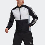 adidas Otr Track Jkt Running Colorblock Sports Stand Collar Jacket Black GM1531