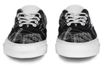 C2H4 x Vans Era Skateboarding Shoes Unisex Black Graffiti VN0A5EFN626