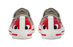 Converse x COMME des GARCONS PLAY Jack Purcell 'Drizzle Red' 171260C