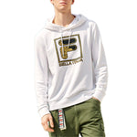 FILA Logo Pattern Printing Drawstring White F11M018206F-WT