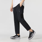 Men's adidas Wj 2.0 Wv Pnt Casual Straight Woven Solid Color Sports Pants/Trousers/Joggers Black HN8987
