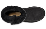 (WMNS) UGG Azalea Charm Snow Boots Black 1103129-BLK