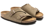 Birkenstock Zrich Series Cowhide Suede Fashion Beige Version Sandals 1009533