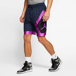 Air Jordan Jumpman Diamond Quick Dry Mesh Splicing Basketball Shorts Navy Blue AV3207-451