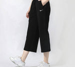 (WMNS) Nike Sportswear Phoenix Fleece High-Waisted Wide-Leg Sweatpants 'Black' CJ2666-010