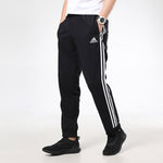 adidas Casual Sports Side Stripe Bundle Feet Long Pants Black GK8980