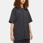 Nike x Fear of God x NBA Crossover Solid Color Loose Short Sleeve Shirt Black CU4686-010
