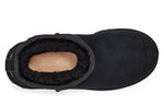 (WMNS) UGG Essential Mini Classic Fleece Lined Black 1115030-BLK
