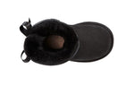 (PS) UGG Mini Bailey Bow II Snow Boots Black 1017397T-BLK
