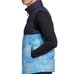adidas Stand Collar Leisure Sports Windproof Warm Down Vest Men Hide Blue GE9983