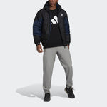 adidas Outdoor Sports Stay Warm hooded down Jacket Navy Blue GV5353