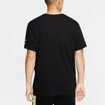 Nike Alphabet Logo Sports Short Sleeve Black CU0079-010