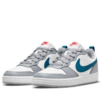 (GS) Nike Court Borough Low 2 'White Light Smoke Grey Marina' BQ5448-117