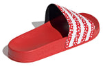 (WMNS) adidas Adilette Slide 'Polka - Vivid Red' FX5921