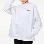 (WMNS) Nike AS W Nike Sportswear RPL WR ESSNTL WVN JKT Jacket White DD5853-100