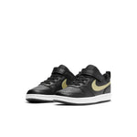 (PS) Nike Court Borough Low 2 'Black Metallic Gold Star' BQ5451-011